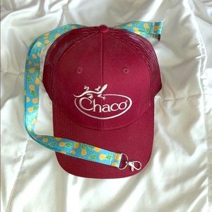 Chaco Maroon Baseball Cap !